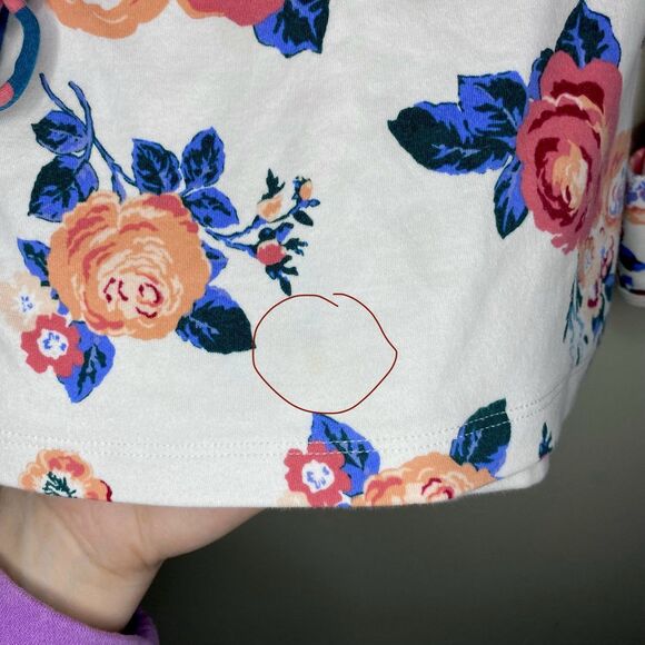 Matilda Jane Long Sleeve Foldover Floral Kimono Wrap Top Size 12-18M - Picture 7 of 7